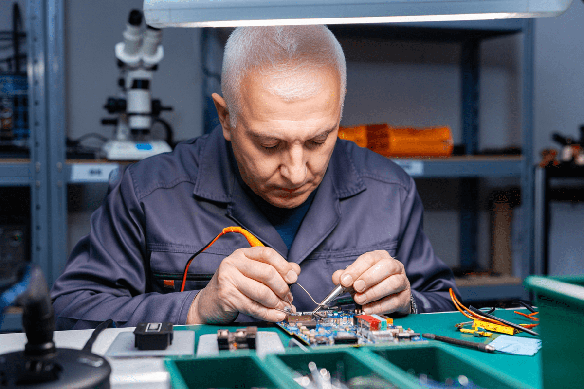 Процесс ремонта техники Futurmat в futurmat-servis